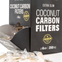 Real Leaf Activated Carbon Filters - Sample Display Box (250 filters; 1 pcs per unit)