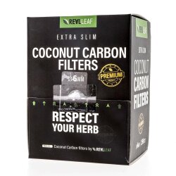 Real Leaf Activated Carbon Filters - Sample Display Box (250 units / 500 filters; 2 pcs per unit)