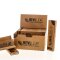 Real Leaf Rolling Papers King Size - Unbleached + Tips - Box (22 units)