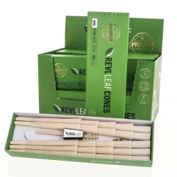 Real Leaf Prerolled / Cones 109/26 mm - Hemp - 50...