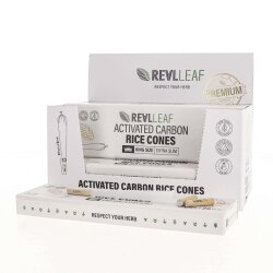 Real Leaf Prerolled / Cones KS White + Activated Carbon...
