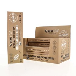 Real Leaf Prerolled / Cones KS Unbleached + Activated...