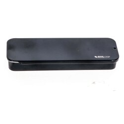 Real Leaf Metal Tin - for 3-Pack (115 mm) - Black