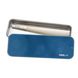 Real Leaf Metal Tin - for 3-Pack (115 mm) - Blue