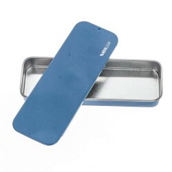 Real Leaf Metal Tin - for 3-Pack (115 mm) - Blue