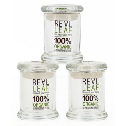 Real Leaf Stash Glass Jar