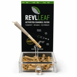 Real Leaf JoinTip Plug&Puff Filter - 10 Stk. in Metalldose - Ø6mm