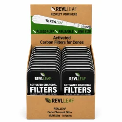 Real Leaf JoinTip Plug&Puff Filter - 10 Stk. in Metalldose - Ø6mm