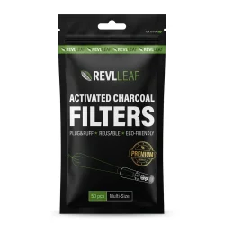 Real Leaf JoinTip Plug&Puff Filter - 50 Stk. in Zip-Bag - Ø6mm