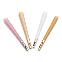 Real Leaf Prerolled / Cones 109/26 mm - Pink - 50-pack - Cylinder