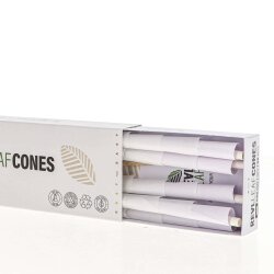 Copy of Real Leaf Prerolled / Cones 109/26 mm - White - 50-pack - Cylinder