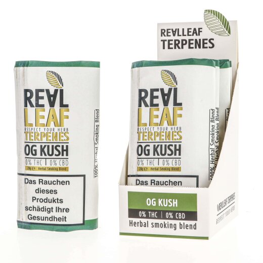 Real Leaf - Feinschnitt - Terpenes - OG Kush - 20g